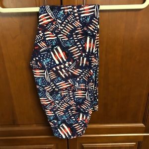 Americana LuLaRoe OS leggings